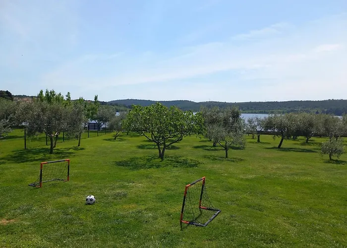 House Beta With Pool, Jacuzzi, Playground & Bbq In An Olive Grove With A Beach, Pomer - Istria Póla