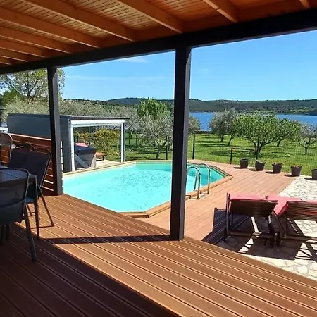 Beach House Beta With Pool, Jacuzzi, Playground & Bbq In An Olive Grove With A Beach, Pomer - Istria Holiday home