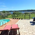 Beach House Beta With Pool, Jacuzzi, Playground & Bbq In An Olive Grove With A Beach, Pomer - Istria *